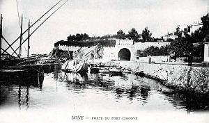 BONE - PORTE DU FORT CIGOGNE ET PETIT PORT